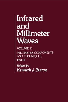 Infrared and Millimeter Waves V11 Infrared and Millimeter Waves V11