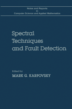 Spectral Techniques and Fault Detection Spectral Techniques and Fault Detection