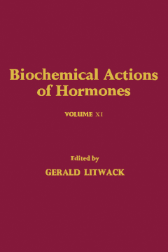 Biochemical Actions of Hormones V11 Biochemical Actions of Hormones V11