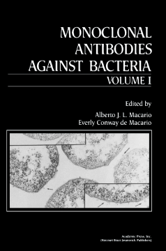 Monoclonal Antibodies against Bacteria Monoclonal Antibodies against Bacteria