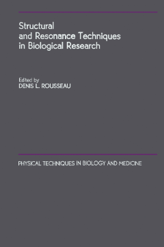 Structural and Resonance Techniques in Biological Research Structural and Resonance Techniques in Biological Research