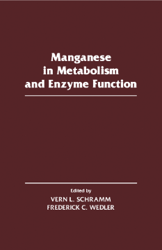 Manganese in Metabolism and Enzyme Function Manganese in Metabolism and Enzyme Function