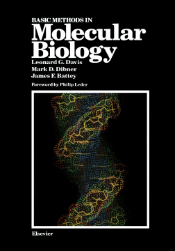 Basic Methods in Molecular Biology Basic Methods in Molecular Biology