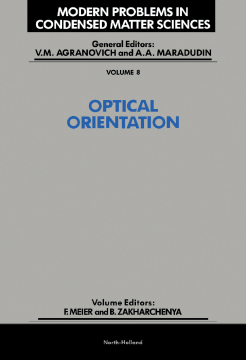 Optical Orientation Optical Orientation