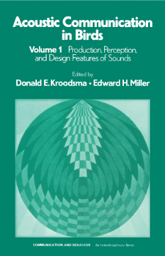 Acoustic Communication in Birds Acoustic Communication in Birds