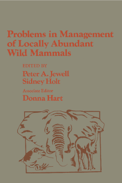 PROB MGMNT LOCALLY ABUNDNT WILD MAMMAL Z PROB MGMNT LOCALLY ABUNDNT WILD MAMMAL Z