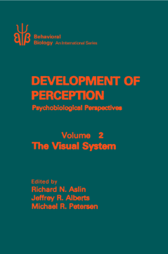 Development of Perception Development of Perception