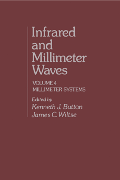 Infrared and Millimeter Waves V4