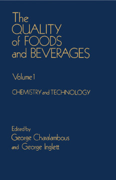 The Quality of Foods and Beverages V1 The Quality of Foods and Beverages V1