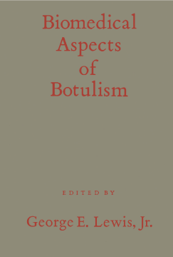 Biomedical Aspects of Botulism Biomedical Aspects of Botulism