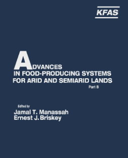 Advances in Food-Producing Systems For Arid and Semiarid Lands Part B