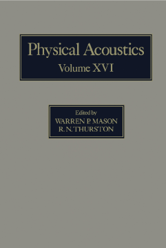 Physical Acoustics V16
