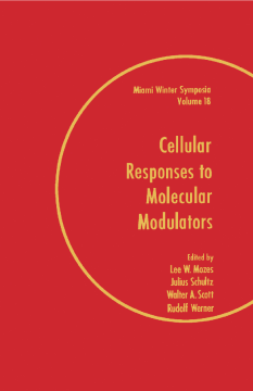 Cellular Responses to Molecular Modulators Cellular Responses to Molecular Modulators