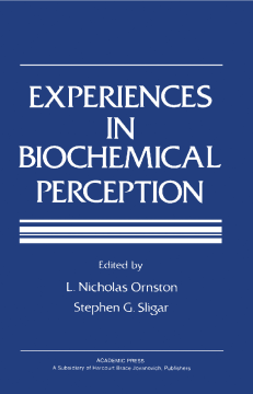 Experiences in Biochemical Perception Experiences in Biochemical Perception
