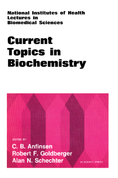 Current Topics in Biochemistry Current Topics in Biochemistry