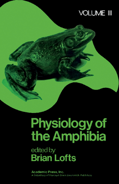 Physiology of the Amphibia