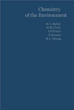 Chemistry of The Environment Chemistry of The Environment
