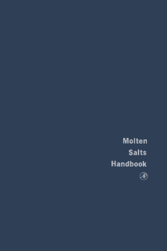 Molten Salts Handbook Molten Salts Handbook
