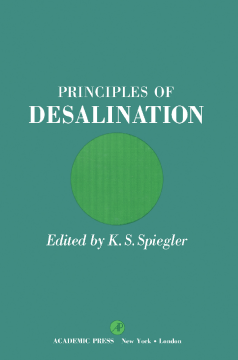 Principles of Desalination Principles of Desalination