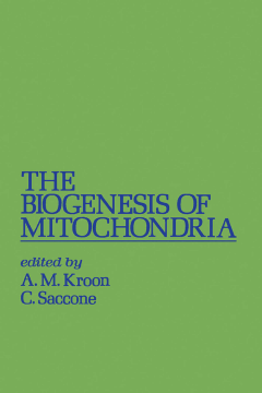 The Biogenesis of Mitochondria The Biogenesis of Mitochondria