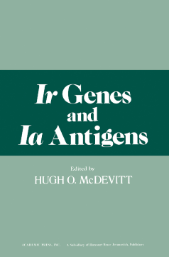 Ir Genes and Ia Antigens Ir Genes and Ia Antigens