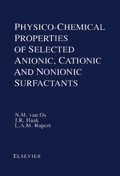 Physico-Chemical Properties of Selected Anionic, Cationic and Nonionic Surfactants Physico-Chemical Properties of Selected Anionic, Cationic and Nonionic Surfactants