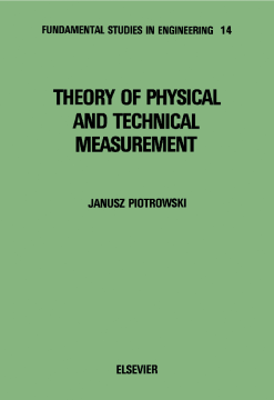 Theory of Physical and Technical Measurement Theory of Physical and Technical Measurement