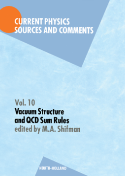 Vacuum Structure and QCD Sum Rules