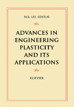 Advances in Engineering Plasticity and its Applications Advances in Engineering Plasticity and its Applications
