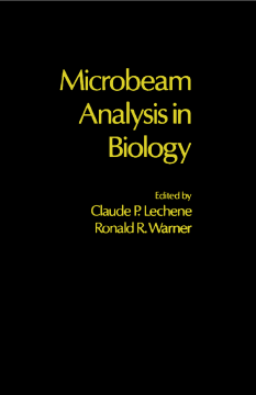 Microbeam Analysis in Biology Microbeam Analysis in Biology