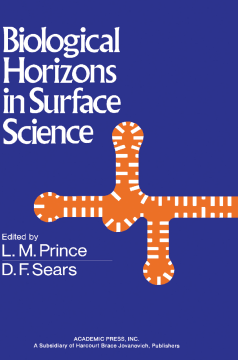 Biological Horizons in Surface Science Biological Horizons in Surface Science