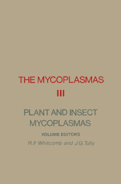The Mycoplasmas V3 The Mycoplasmas V3