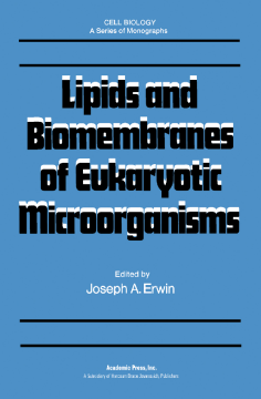 Lipids and Biomembranes of Eukaryotic Microorganisms Lipids and Biomembranes of Eukaryotic Microorganisms