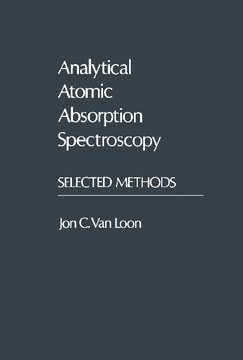 Analytical Atomic Absorption Spectroscopy