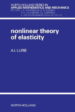 Non-Linear Theory of Elasticity Non-Linear Theory of Elasticity