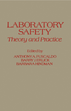 Laboratory Safety Theory and Practice Laboratory Safety Theory and Practice