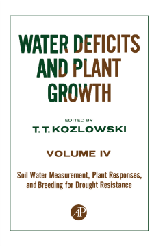 Soil Water Measurement, Plant Responses, and Breeding for Drought Resistance Soil Water Measurement, Plant Responses, and Breeding for Drought Resistance