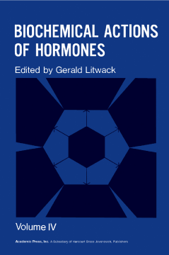 Biochemical Actions of Hormones V4
